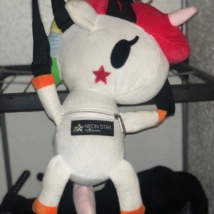 TOKI DOKI X NEON STAR PLUSH BACKPACK